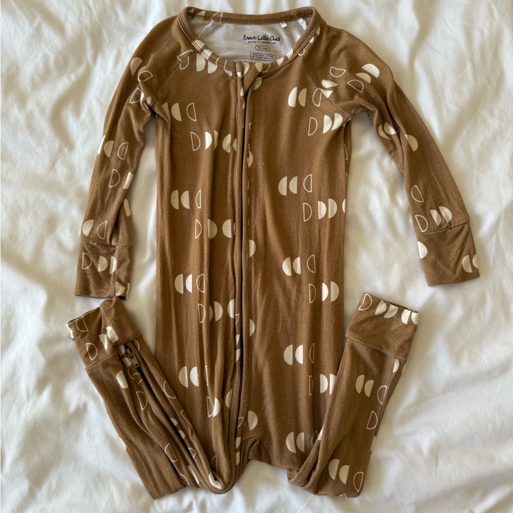 Brave Little Ones zip romper